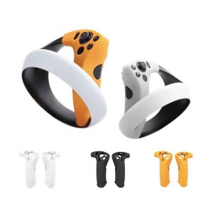 Coques de Protection Anti-Dérapantes en Silicone pour Contrôleurs Casque PlayStation VR2