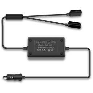 Chargeur de Voiture 2 en 1 pour 2 Batteries pour DJI Mavic Pro