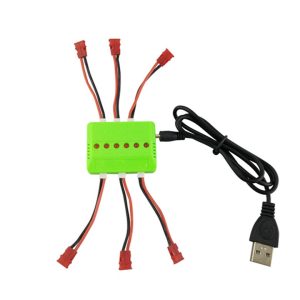 Chargeur 6 Ports avec Câbles pour Syma X5UC X5UW