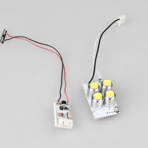 Phare Avant 4 LED Ultra Brillant avec Module de Réduction Tension pour DJI Phantom 3