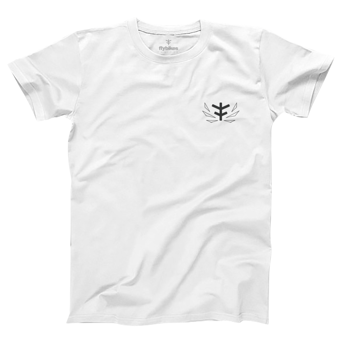 Tee Shirt FLYBIKES Faster White – Image 2