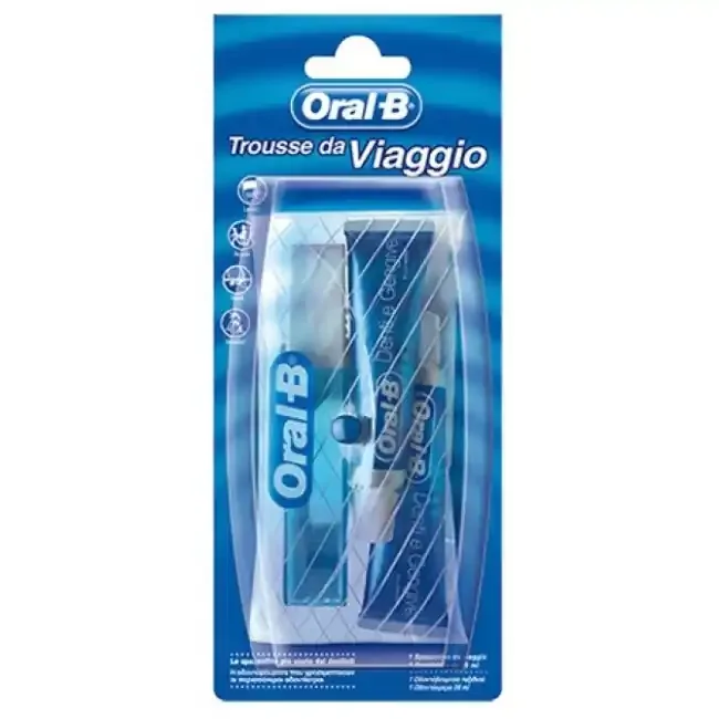 Oral B Trousse Da Viaggio Kit Spazzolino + Dentifricio – Image 2